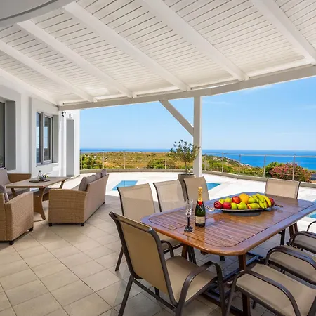 Villa Zafira - Seaview Manor With Heated Pool Villa *