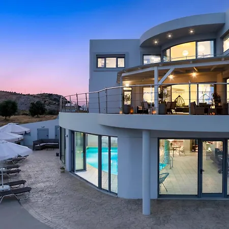 Villa Zafira - Seaview Manor With Heated Pool Villa Kallithea (Rhodes)