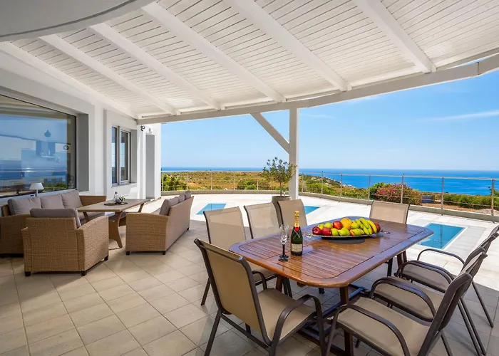 Villa Zafira - Seaview Manor With Heated Pool Villa *