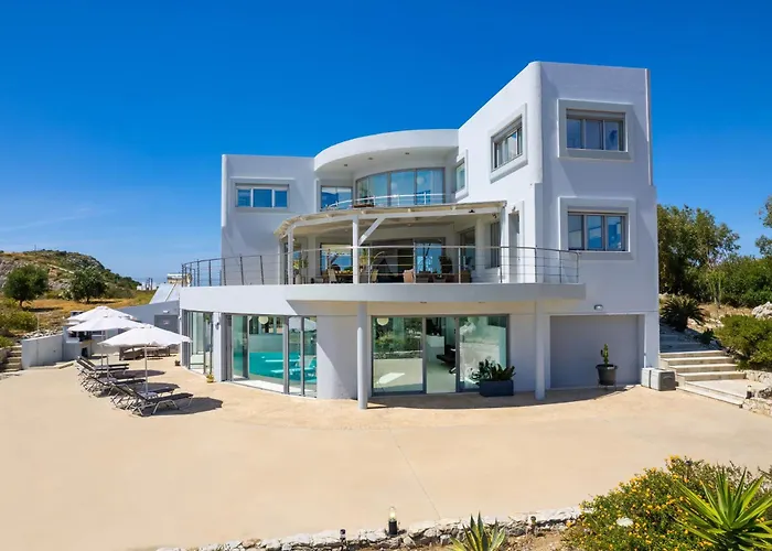 Villa Zafira - Seaview Manor With Heated Pool Villa *